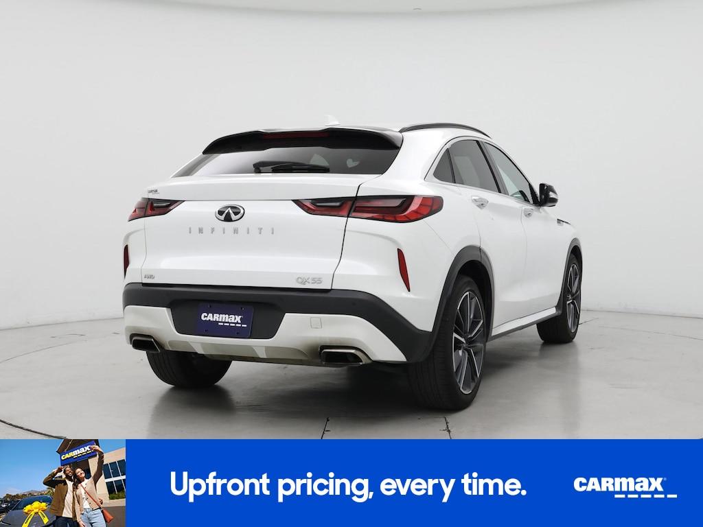 used 2024 INFINITI QX55 car, priced at $34,998