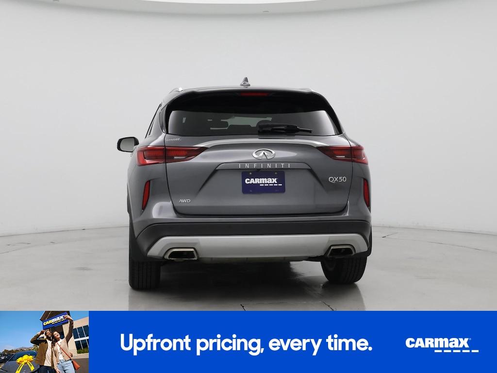 used 2022 INFINITI QX50 car, priced at $29,998