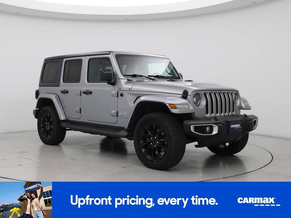 used 2021 Jeep Wrangler Unlimited 4xe car, priced at $29,998