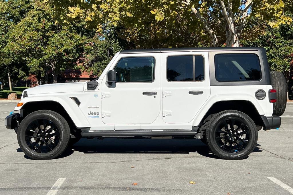 used 2022 Jeep Wrangler Unlimited 4xe car, priced at $33,855