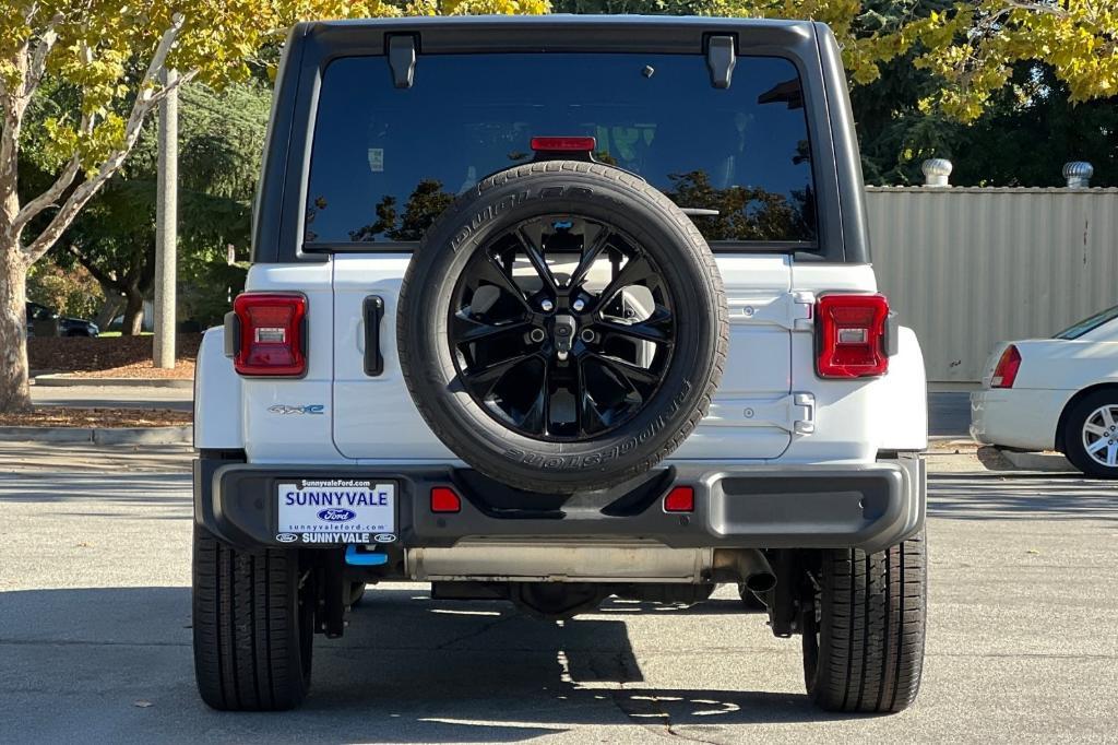 used 2022 Jeep Wrangler Unlimited 4xe car, priced at $33,855