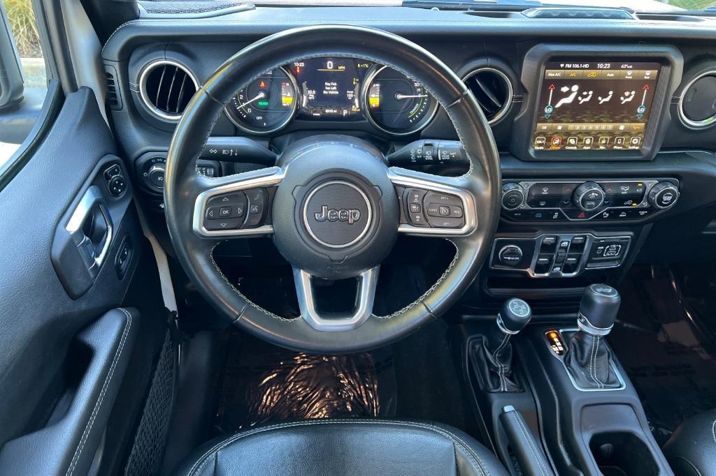 used 2022 Jeep Wrangler Unlimited 4xe car, priced at $33,855