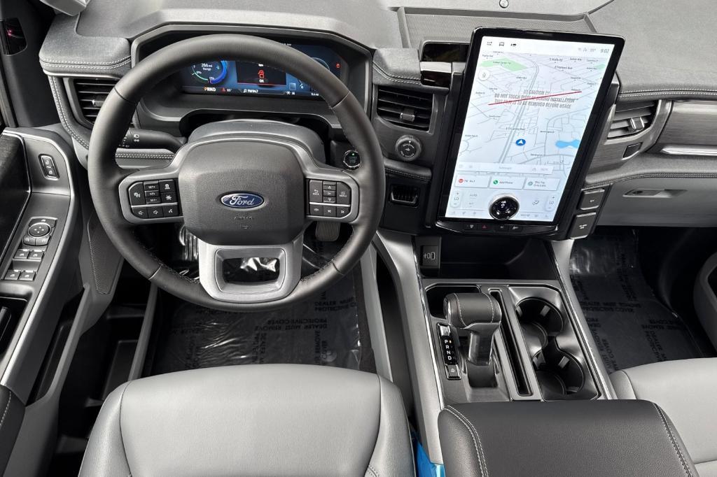 new 2025 Ford F-150 Lightning car, priced at $68,662