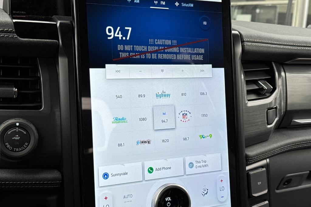 new 2025 Ford F-150 Lightning car, priced at $68,662