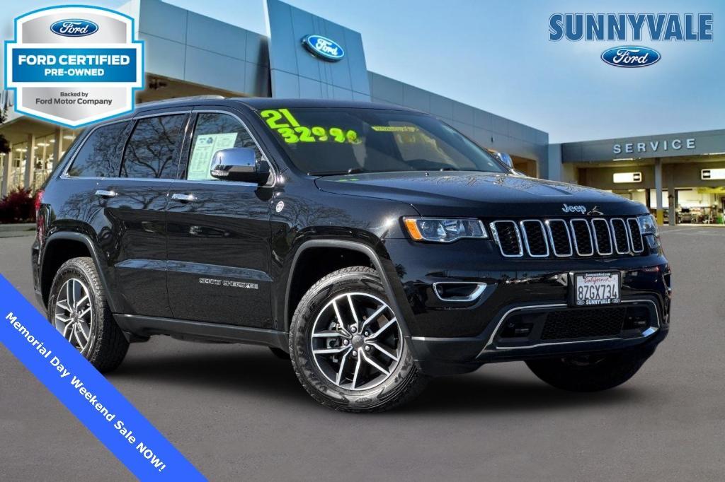 used 2021 Jeep Grand Cherokee car, priced at $28,795