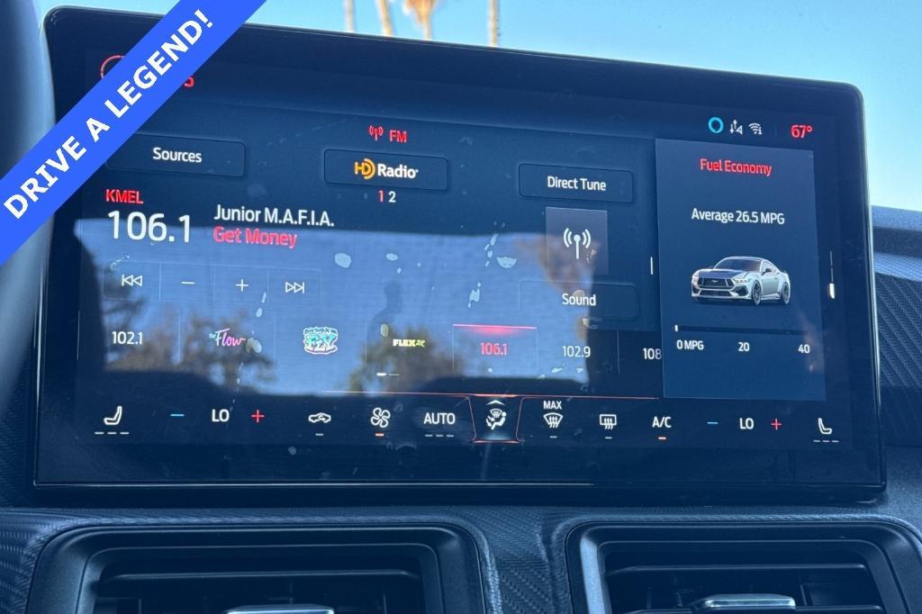 used 2024 Ford Mustang car, priced at $28,491