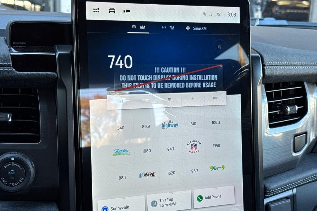 new 2025 Ford F-150 Lightning car, priced at $65,866