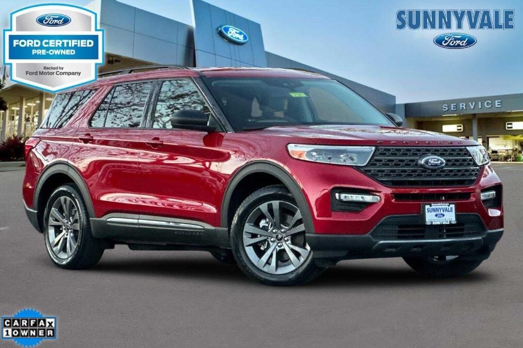 used 2021 Ford Explorer car, priced at $27,995