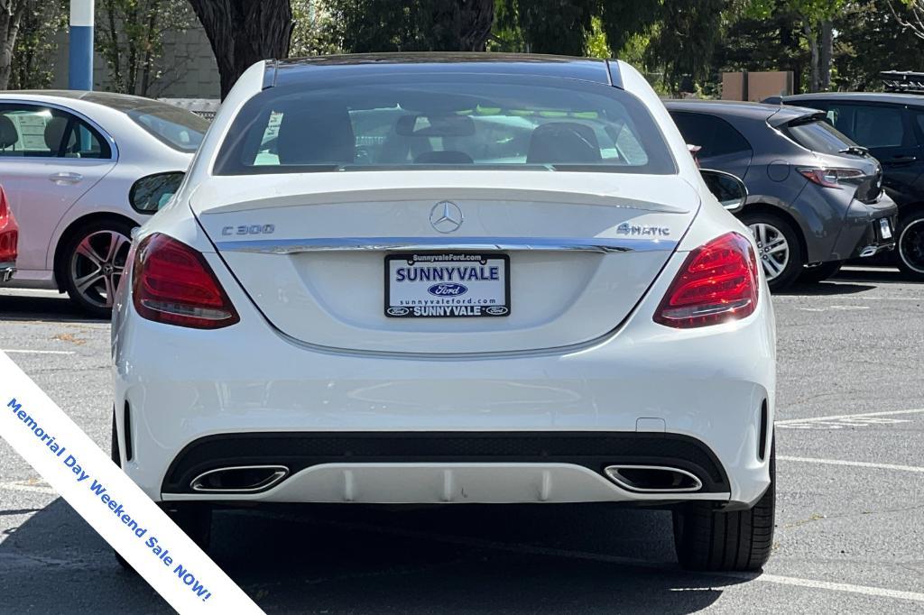 used 2018 Mercedes-Benz C-Class car, priced at $21,788