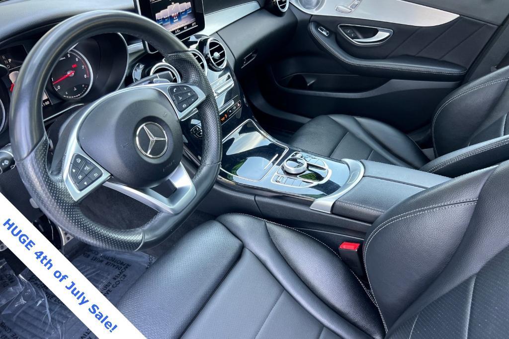 used 2018 Mercedes-Benz C-Class car, priced at $20,495