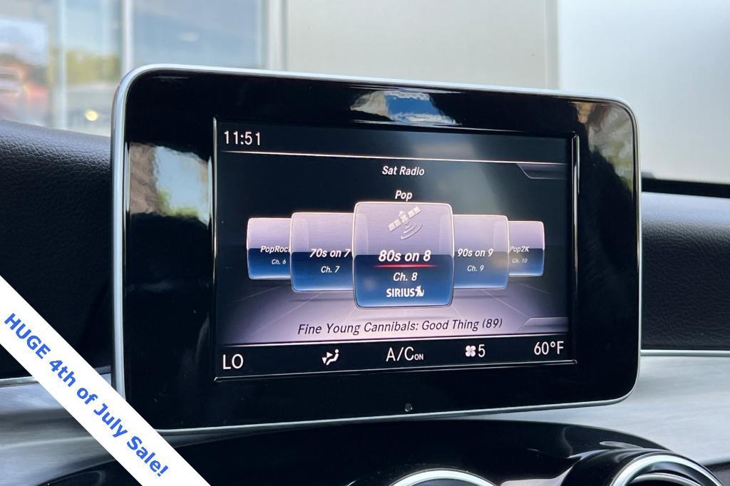 used 2018 Mercedes-Benz C-Class car, priced at $20,495