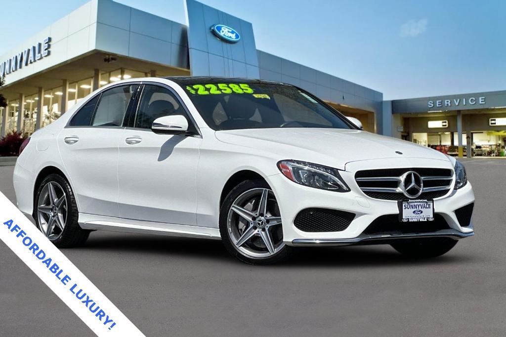 used 2018 Mercedes-Benz C-Class car, priced at $21,891