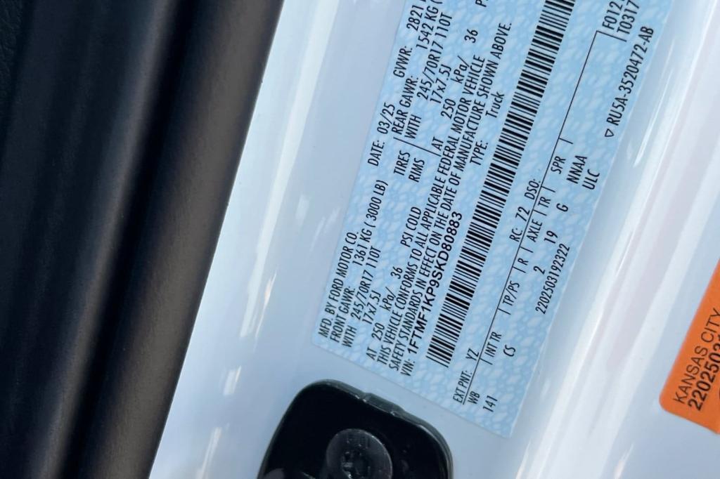 new 2025 Ford F-150 car