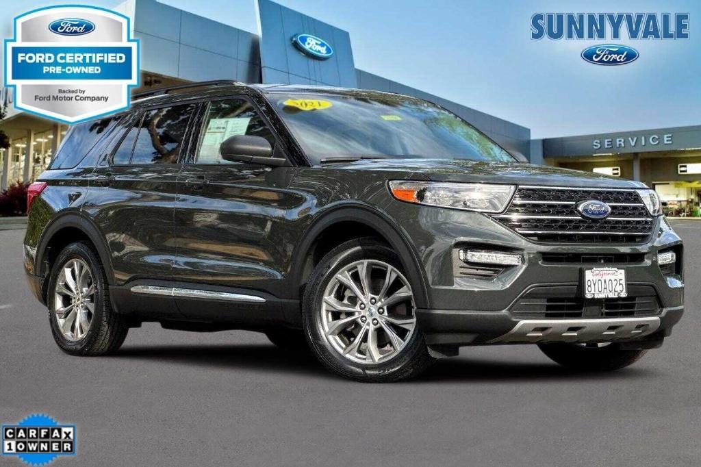 used 2021 Ford Explorer car, priced at $27,995