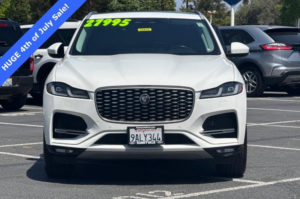 used 2022 Jaguar F-PACE car, priced at $26,989