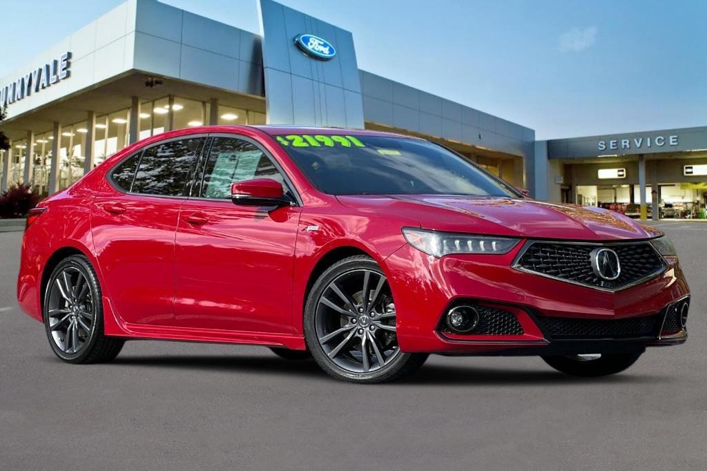 used 2019 Acura TLX car, priced at $21,991