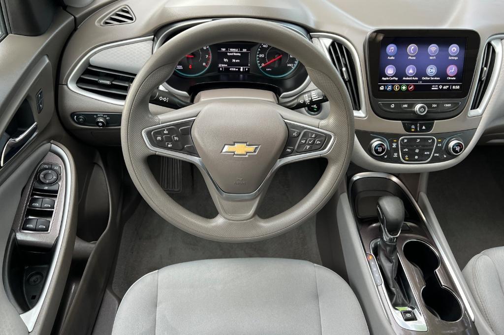 used 2022 Chevrolet Malibu car, priced at $16,591