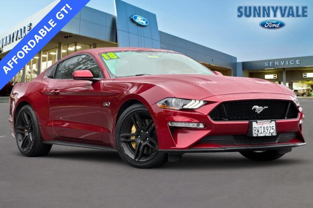 used 2018 Ford Mustang car, priced at $25,695