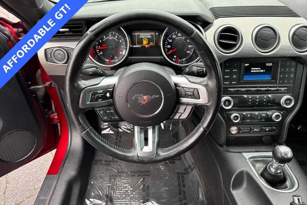 used 2018 Ford Mustang car, priced at $25,695