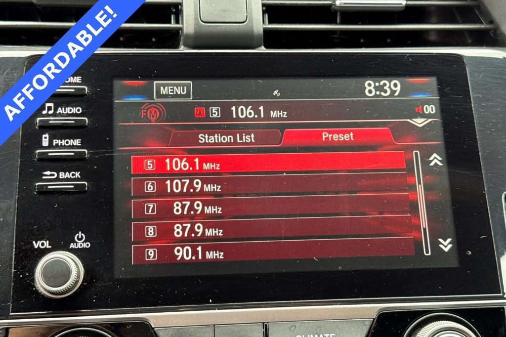 used 2019 Honda Civic Si car, priced at $18,895