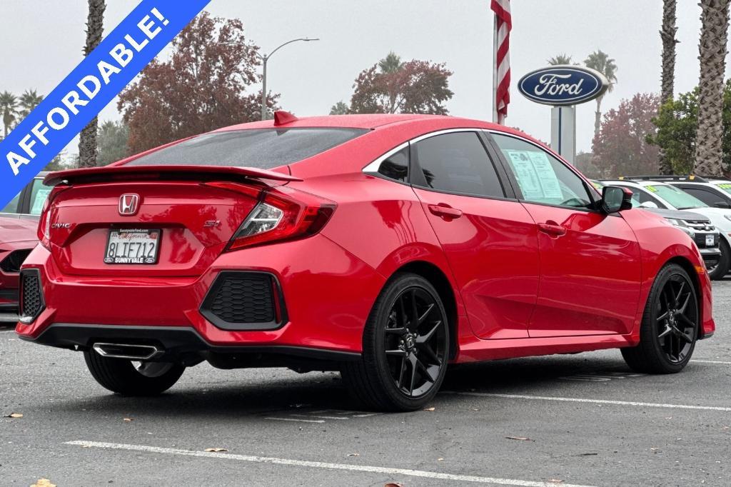 used 2019 Honda Civic Si car, priced at $18,895