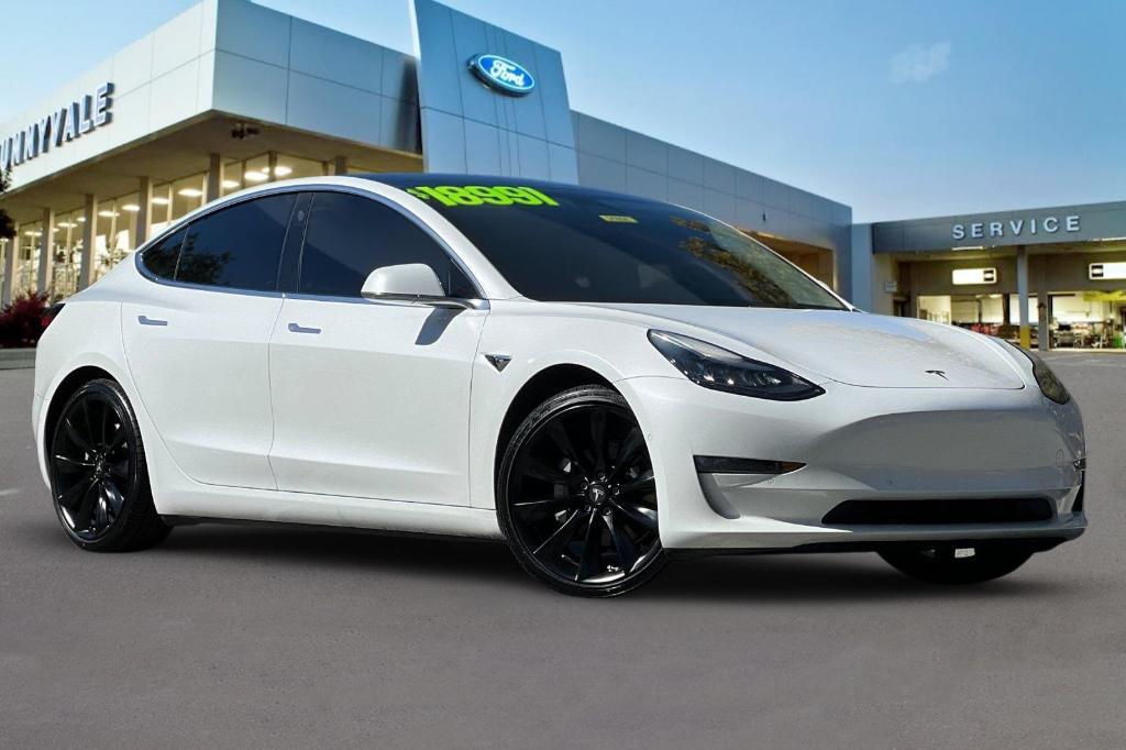 used 2019 Tesla Model 3 car, priced at $18,291