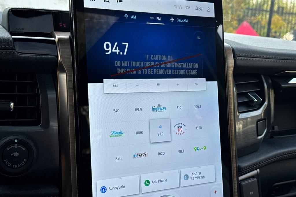 new 2025 Ford F-150 Lightning car, priced at $71,166