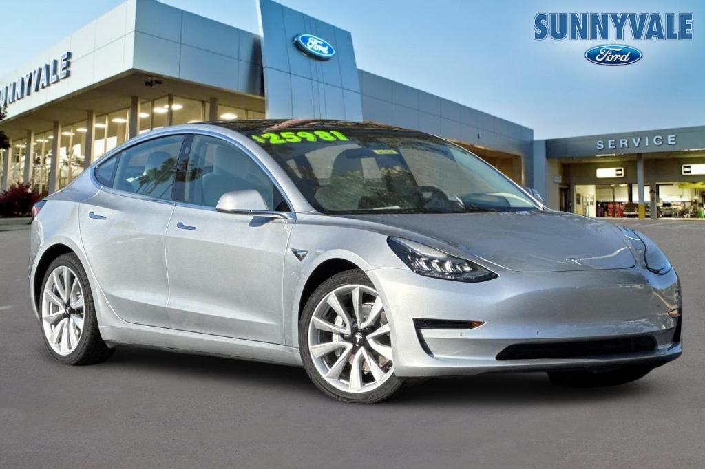 used 2018 Tesla Model 3 car, priced at $24,491