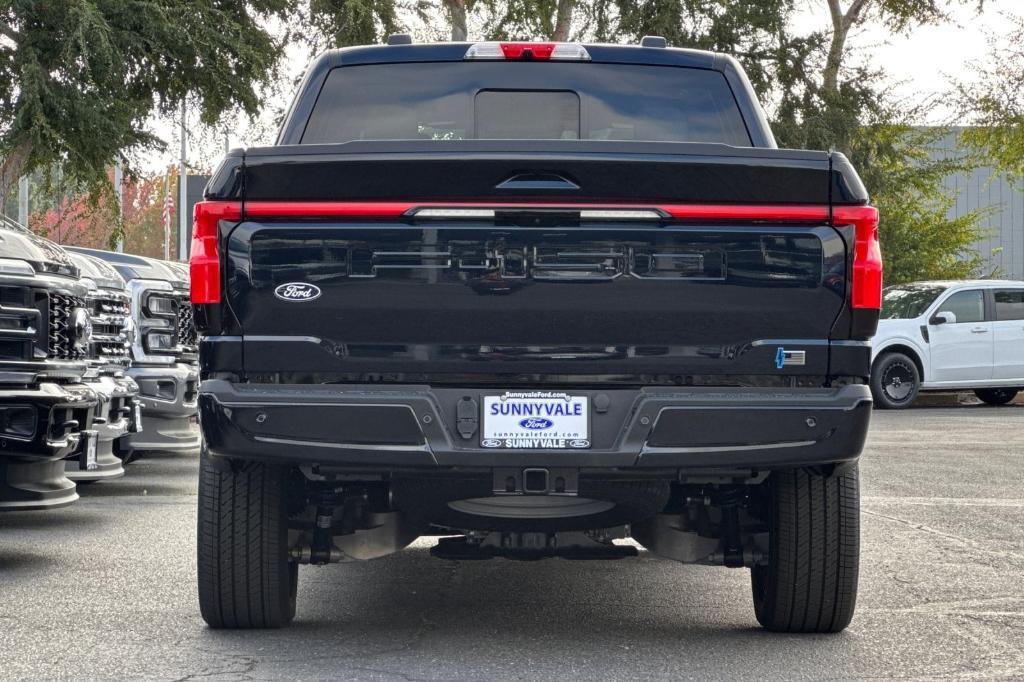 new 2025 Ford F-150 Lightning car, priced at $80,492