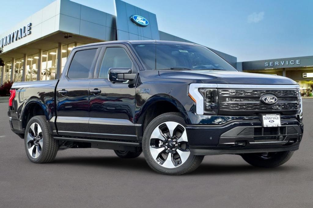 new 2025 Ford F-150 Lightning car, priced at $80,492
