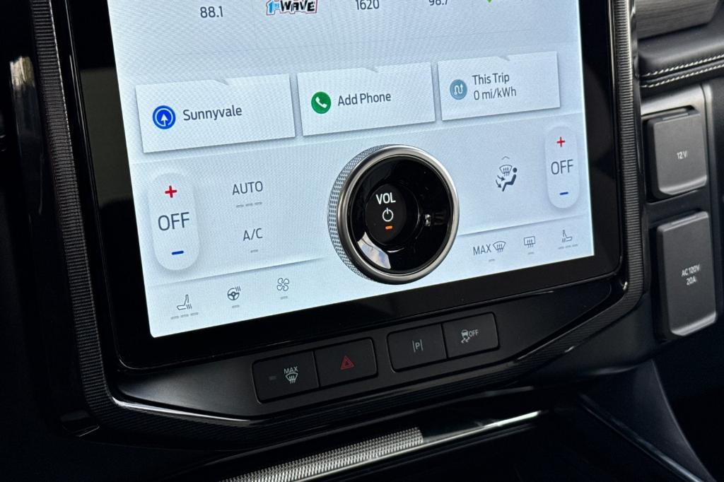 new 2025 Ford F-150 Lightning car, priced at $80,492