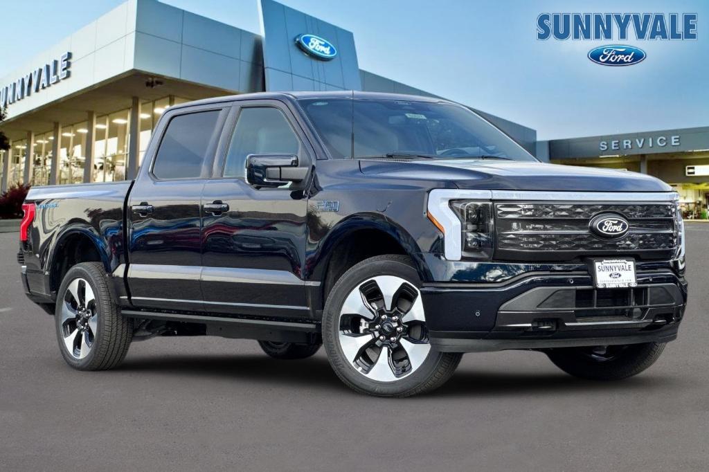 new 2025 Ford F-150 Lightning car, priced at $80,492