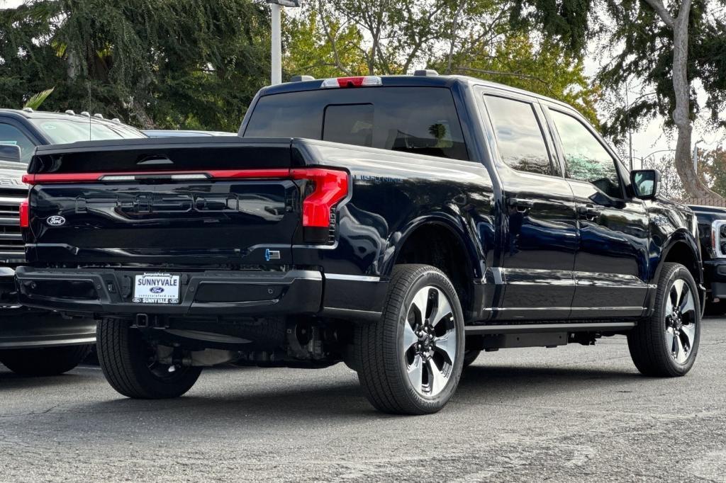 new 2025 Ford F-150 Lightning car, priced at $80,492