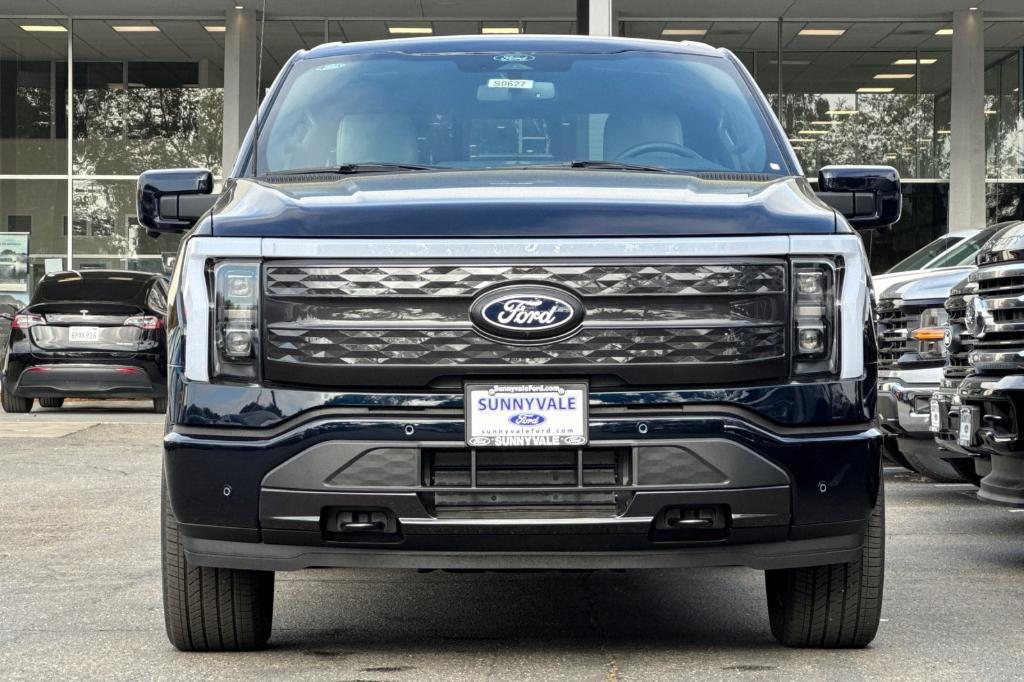 new 2025 Ford F-150 Lightning car, priced at $80,492