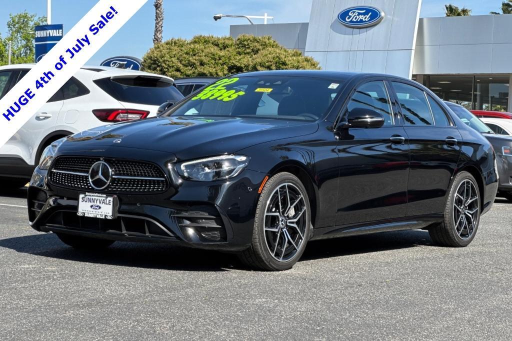 used 2022 Mercedes-Benz E-Class car, priced at $35,591