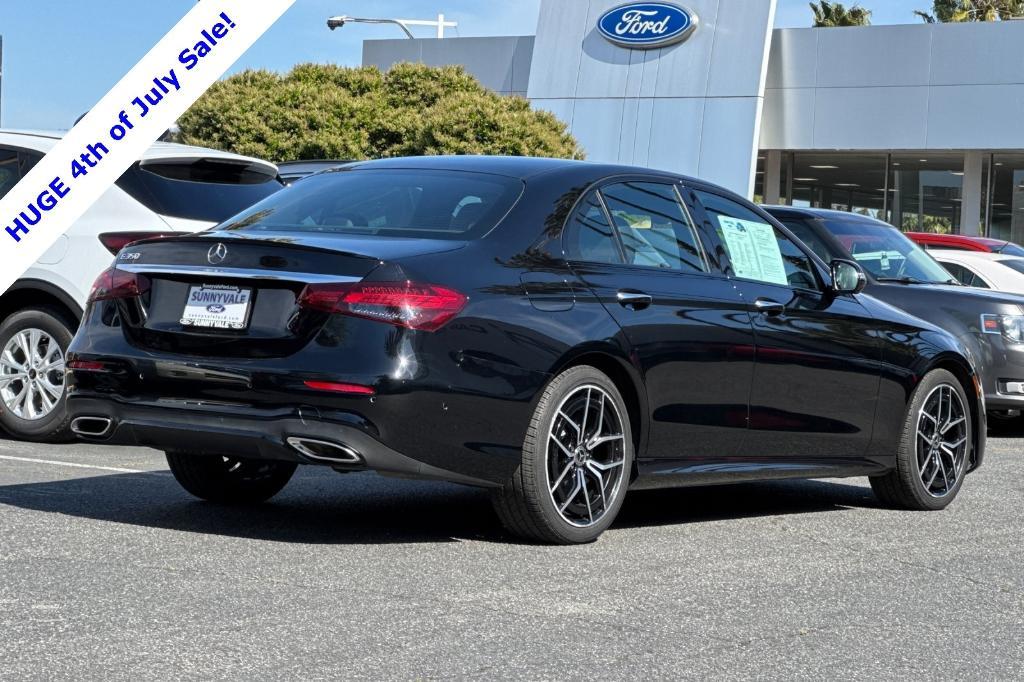 used 2022 Mercedes-Benz E-Class car, priced at $35,591