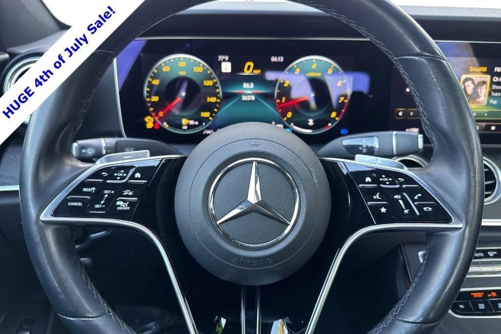used 2022 Mercedes-Benz E-Class car, priced at $35,591