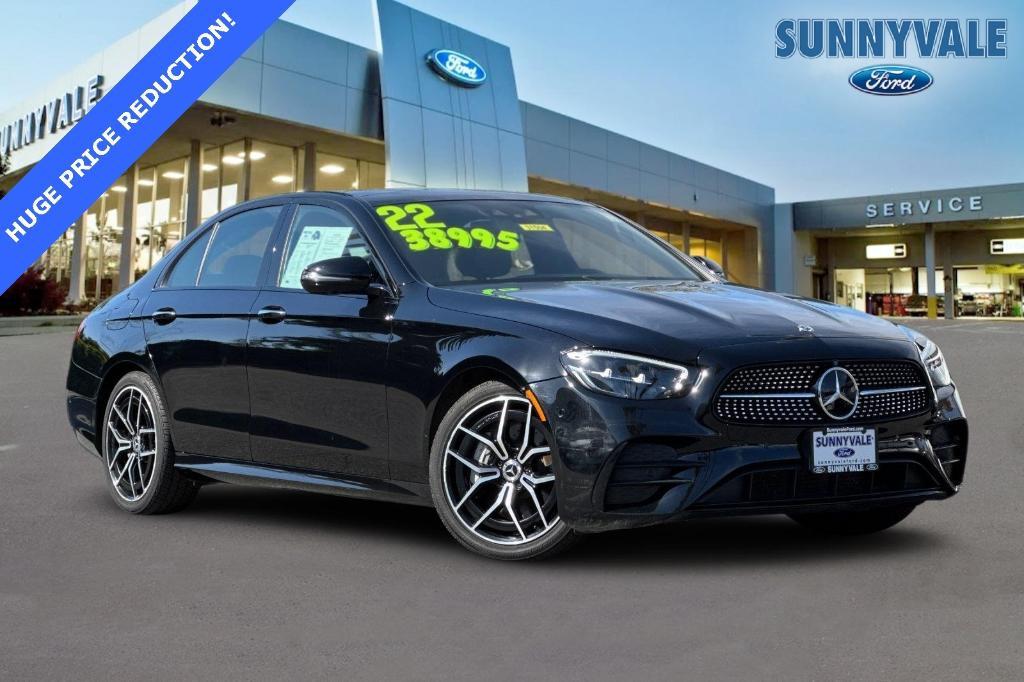 used 2022 Mercedes-Benz E-Class car, priced at $35,891