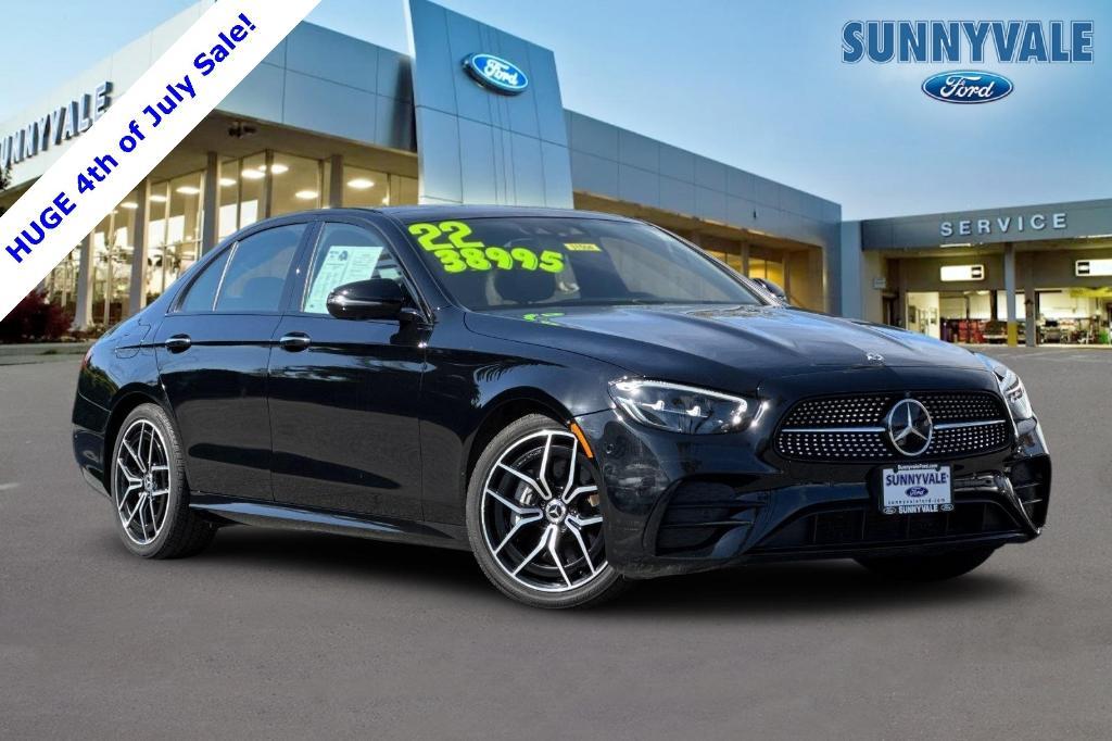 used 2022 Mercedes-Benz E-Class car, priced at $35,591