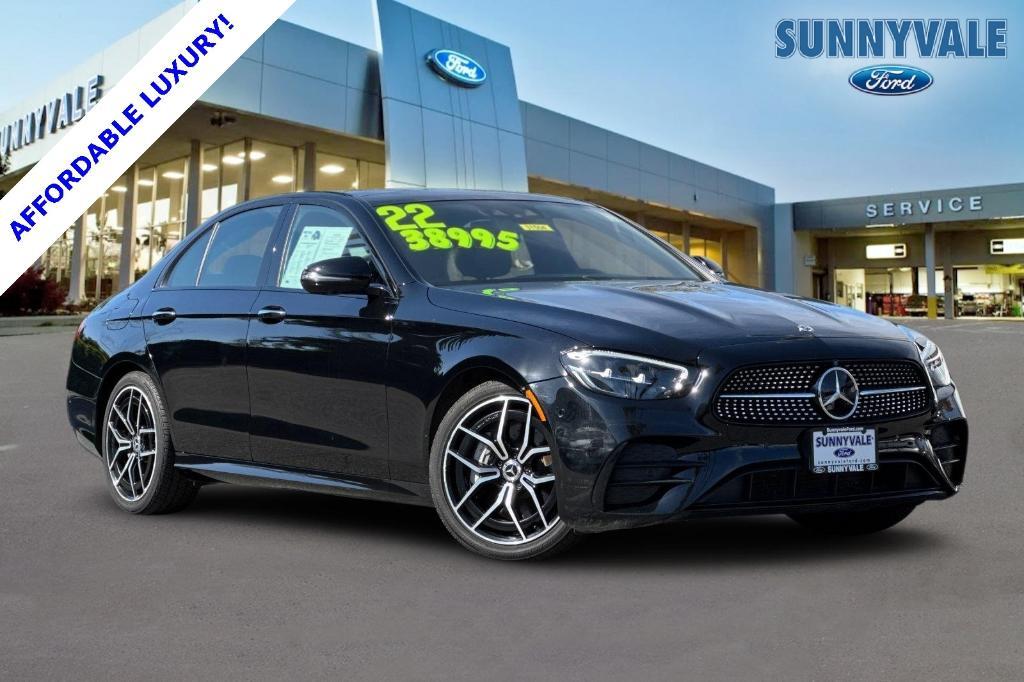 used 2022 Mercedes-Benz E-Class car, priced at $36,995