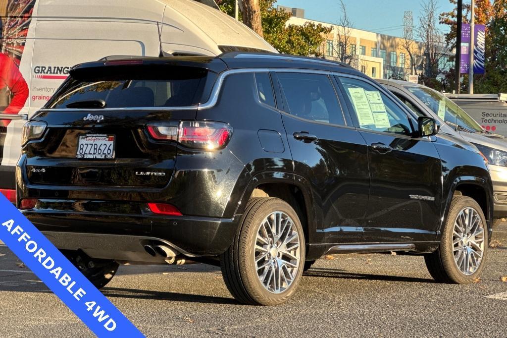 used 2022 Jeep Compass car, priced at $22,591