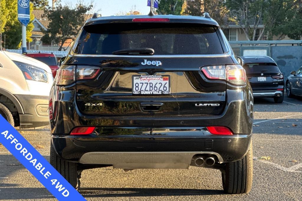 used 2022 Jeep Compass car, priced at $22,591