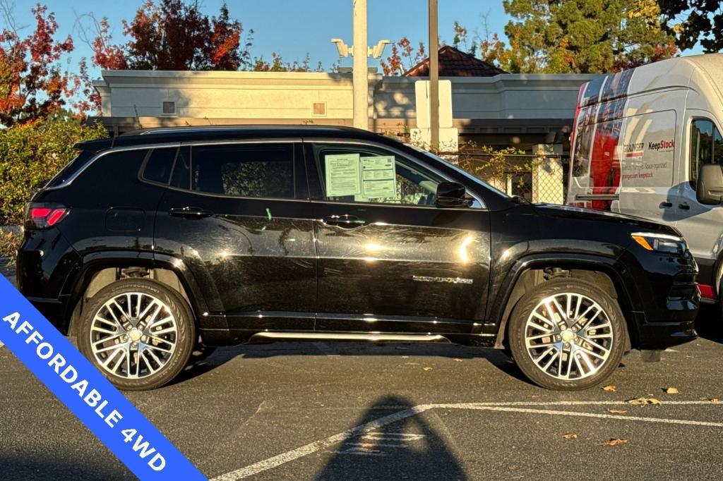 used 2022 Jeep Compass car, priced at $22,591