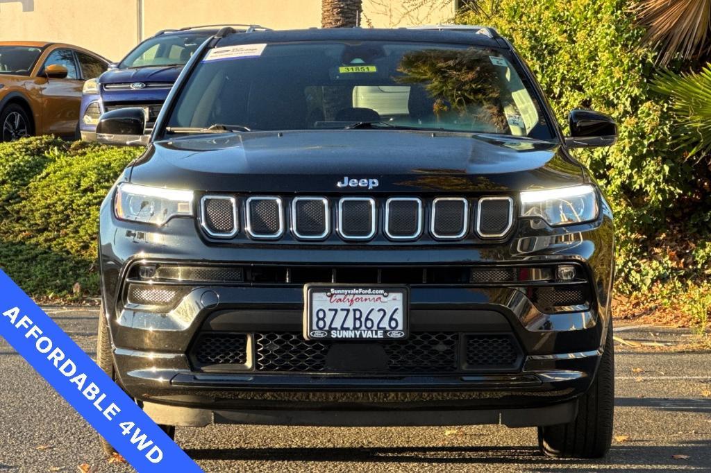 used 2022 Jeep Compass car, priced at $22,591