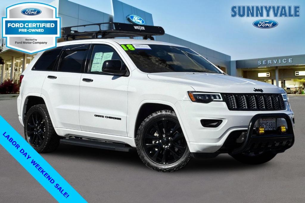 used 2018 Jeep Grand Cherokee car, priced at $18,291