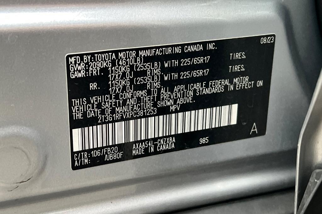 used 2023 Toyota RAV4 car, priced at $28,481