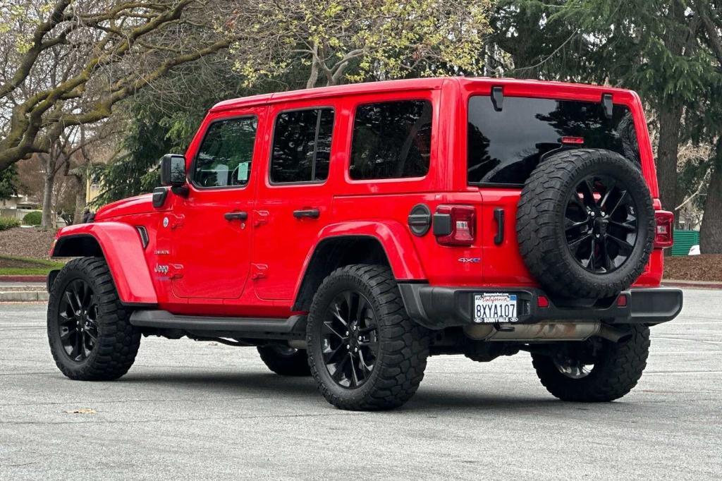 used 2021 Jeep Wrangler Unlimited 4xe car, priced at $33,995