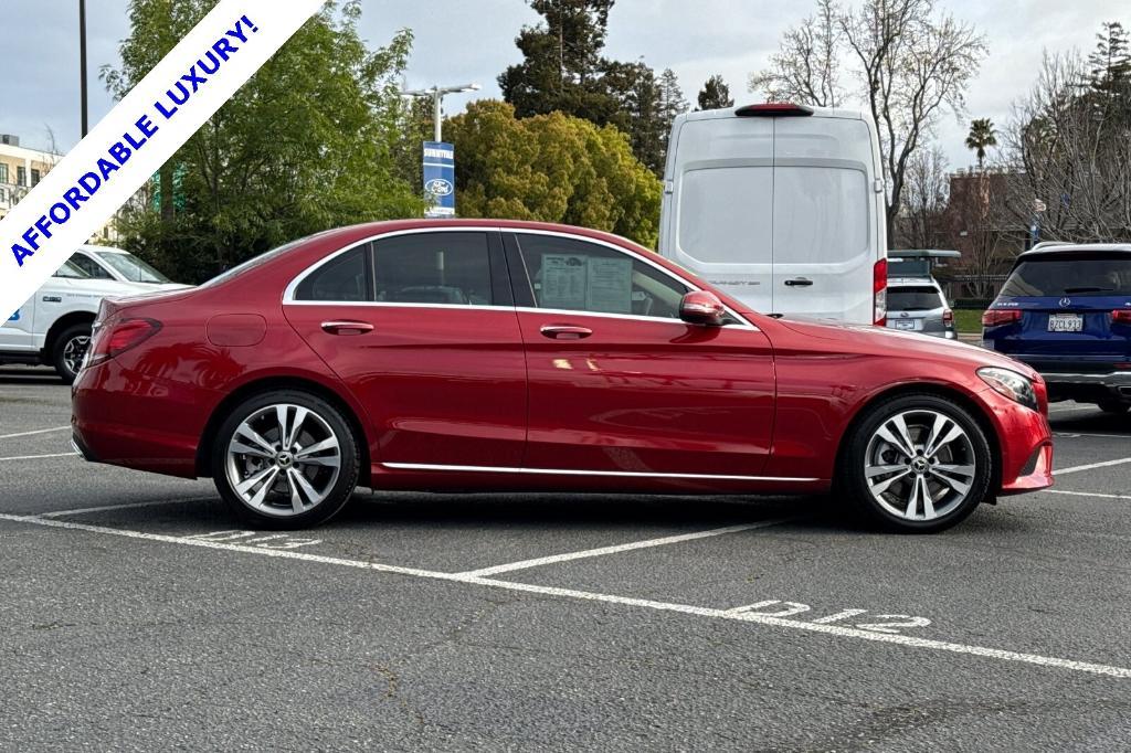 used 2021 Mercedes-Benz C-Class car, priced at $25,991
