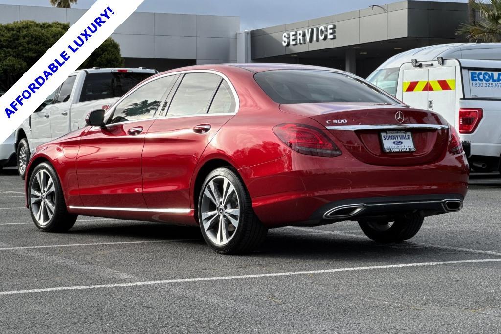 used 2021 Mercedes-Benz C-Class car, priced at $25,991
