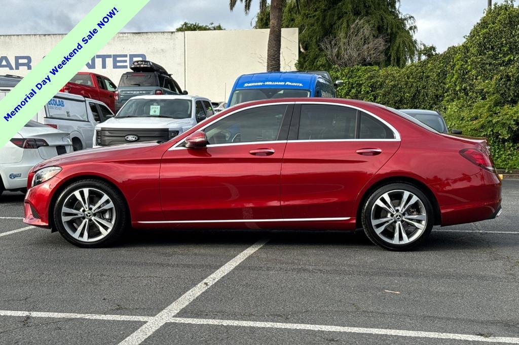 used 2021 Mercedes-Benz C-Class car, priced at $26,495